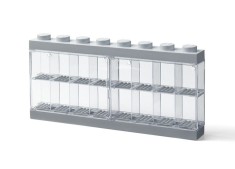LEGO Cutie gri pentru 16 minifigurine Quality Brand foto