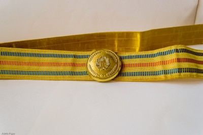 Centură militară de paradă-RSR, nefolosita foto