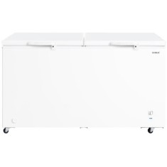 Lada frigorifica Samus LS556E, Capacitate neta 508 litri, Clasa energetica E, Panou de control cu indicator luminos, Alb