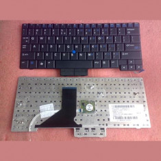 Tastatura laptop noua HP 2510P with point stick BLACK UK