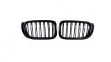 Grile Duble Negru Lucios M Design BMW X3 F25 Facelift 2014-2017