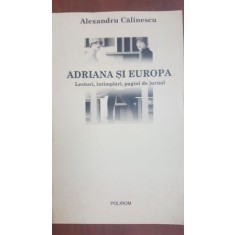 Adriana si Europa- Alexandru Calinescu