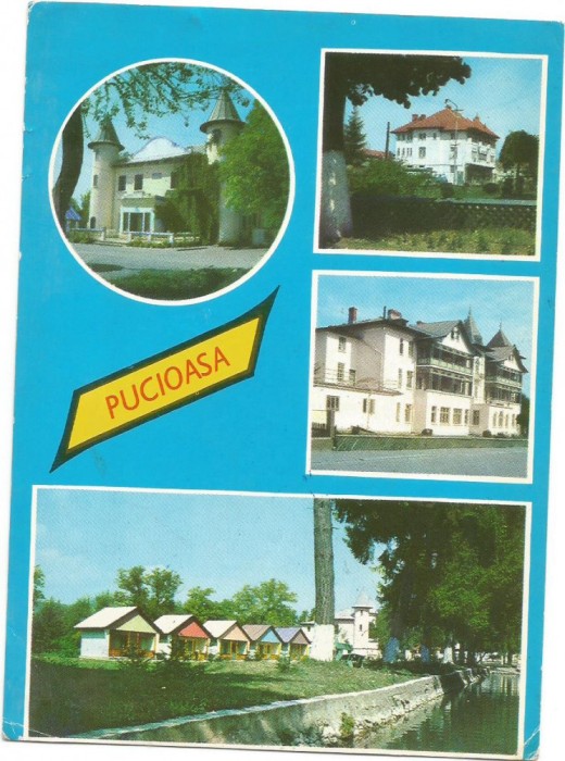 carte postala-Pucioasa