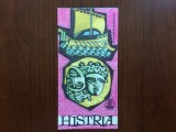 Pliant histria reclama turism romania ONT carpati RSR in limba engleza anii &#039;70