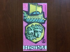 pliant histria reclama turism romania ONT carpati RSR in limba engleza anii &#039;70