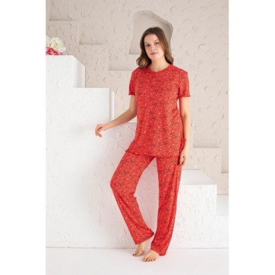 Pijamale Dama Compact Maneca Scurta 62 foto