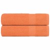 VidaXL Prosoape de m&acirc;nă 2 buc Portocaliu 50x100cm 360 g/m&sup2; 100% bumbac 136902