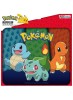Mousepad Pokemon Flexible Starters Kanto PC