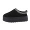Papuci dama interior-exterior negru - 39