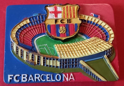 Magnet (frigider) fotbal - FC BARCELONA (Spania) foto