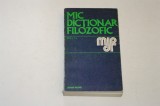 Mic dictionar filozofic