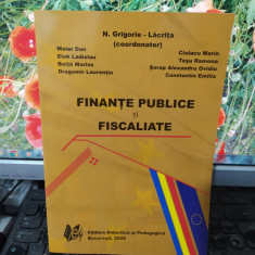 N. Grigorie - Lăcrița, Finanțe Publice și Fiscalitate, București 2008, 108