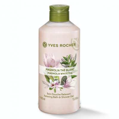 Gel de duș nectar Floare de Magnolie &amp;amp; Ceai alb, 400 ml (Yves Rocher) foto