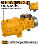 Cumpara ieftin Pompa Apa de suparafata Jet 1100w, 60m, 1 inch, Ingco JP11008