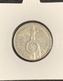 Moneda 2 reichsmark 1937J argint