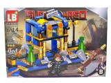 Set Constructie Super Hero Laborator 4 in 1 232 piese compatibil blocuri lego LB6106