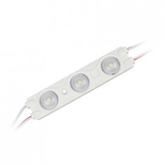 Modul 3 led-uri 1.5w smd2835 alb rece ip67