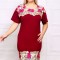 Rochie de Seara Galvana Bordo - 60Marimea