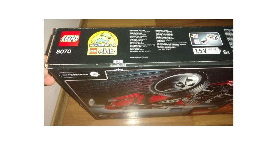 Set Lego Technic 8070 Super Car - Occasion - À Vérifier