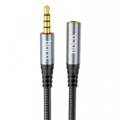 Cablu Audio 3.5mm - 3.5mm HOCO UPA20, 2m, Negru foto