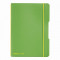Caiet My.book Flex A5 40f Patratele Verde Deschis Transparent Cu Logo Negru