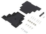 Carcasă pentru șină DIN poliamidă 77,9mm x 6,2mm x 99,1mm
