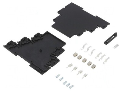 Carcasă pentru șină DIN poliamidă 77,9mm x 6,2mm x 99,1mm foto