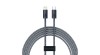 Baseus Cablu USB tip C - Lightning pentru iPhone, 2m, Power Delivery, 20W, gri (CALD000116)