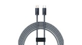 Baseus Cablu USB tip C - Lightning pentru iPhone, 2m, Power Delivery, 20W, gri (CALD000116)