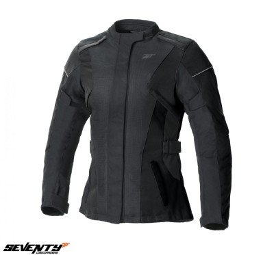 Geaca (jacheta) femei pentru scuter - motocicleta Urban/Touring Seventy iarna model SD-JT79 culoare: negru Negru 4XL foto