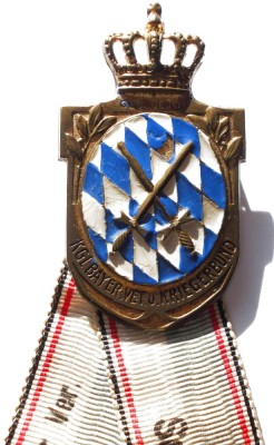 WW1 Germania insigna Veteran 1918 , stare perfecta!!! foto