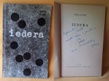 IEDERA - carte cu dedicatie catre profesorul Constantin Nasta si autograful autorului Otto Stark