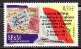 St. Pierre &amp; Miquelon 2014, Aniversari, serie neuzata, MNH, Nestampilat