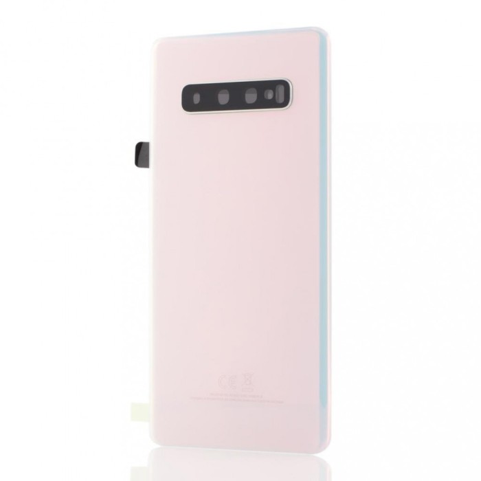 Capac Baterie Samsung Galaxy S10+, G975F, Prism White, OEM