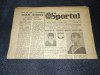 ZIARUL SPORTUL 7 IULIE 1983