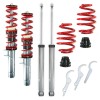 Suspensie Sport Reglabila JOM RedLine BMW E46 (1998-2005) Sedan Coupe Cabrio Touring Fata 40-75mm Spate 30-60mm