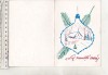 Bnk cp Felicitare 30 Decembrie si Anul Nou 1981 - uzata