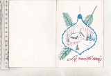 bnk cp Felicitare 30 Decembrie si Anul Nou 1981 - uzata