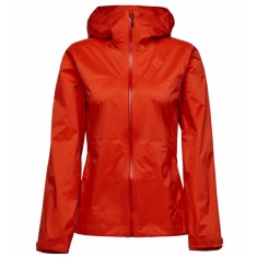 Jacheta BLACK DIAMOND W Treeline Rain Shell octane S foto