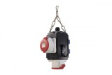 Distribuitor de energie suspendat 2 prize trifazice 400V 5 poli 16A IP44 si cu 2 prize monofazice schuko 16A IP44, As Schwabe