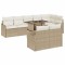 vidaXL Set de canapele pentru grădină 9 pcs Bej 100 x 55 x 73 cm 3357224