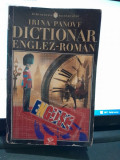 Dictionar Englez Roman-- Irina Panovf