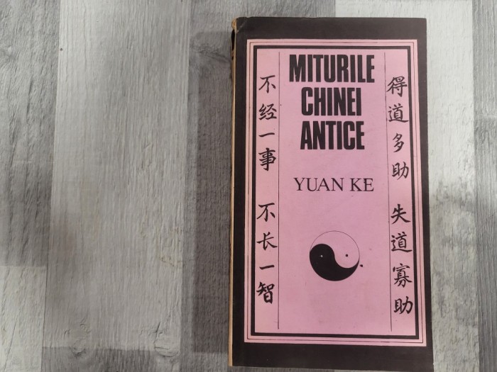 Miturile Chinei antice de Yuan Ke
