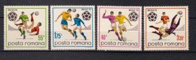 1970 - CM fotbal Mexic, serie neuzata foto
