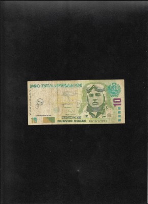 Rar! Peru 10 nuevos soles 2006 seria6161799 foto