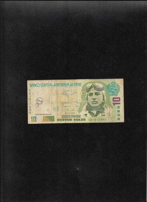 Rar! Peru 10 nuevos soles 2006 seria6161799