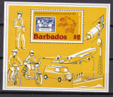 Barbados 1984 UPU bl.18 MNH, Nestampilat