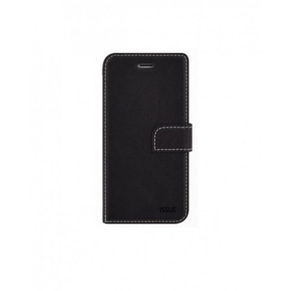 Husa Flip Carte Hana Issue Diary, Samsung G970 Galaxy S10e, Negru Blister