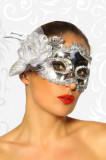 Cumpara ieftin Masca Ochi Carnaval Silver, Argintiu, L