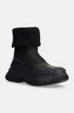 Karl Lagerfeld botine LUNA SNOW femei, culoarea negru, cu platforma, KL42964